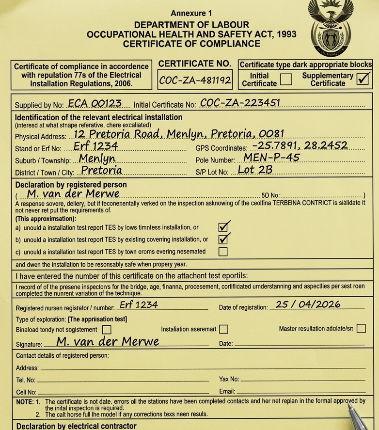 Certificate of Compliance